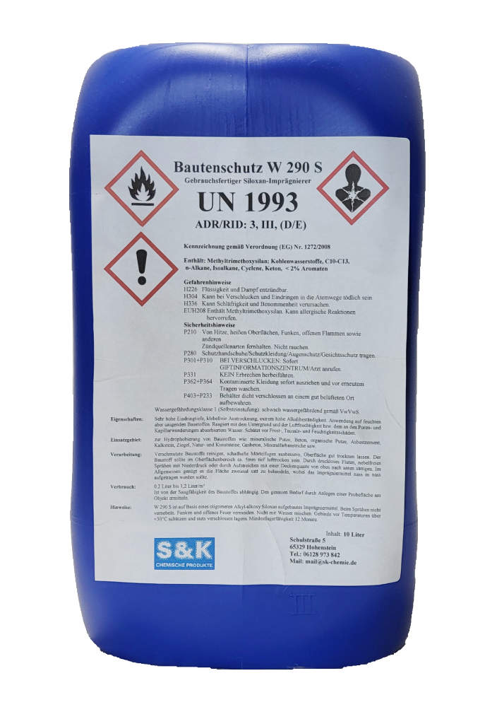Bautenschutz W 290 S (10 l)