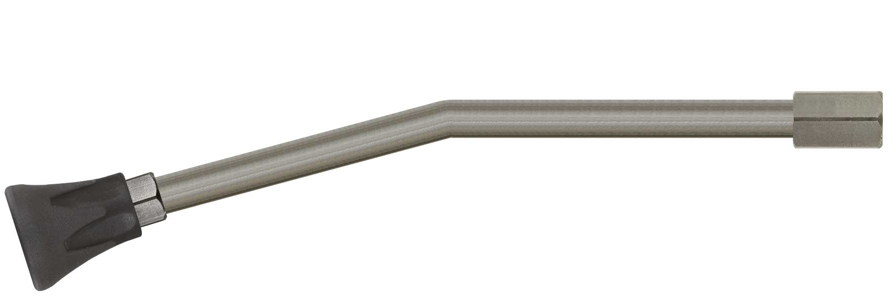 Düsenstück für Teleskoplanzen, 150mm, Düsenmuffe, 1/4"IG